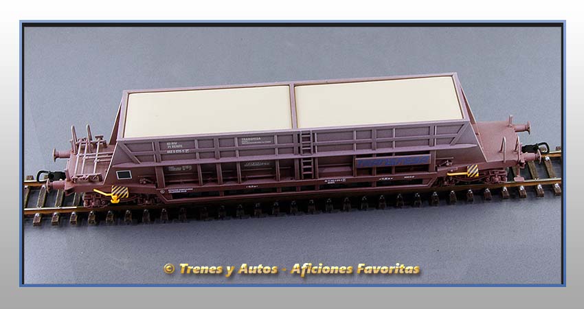 Vagón tolva arena "Transfesa" - Renfe