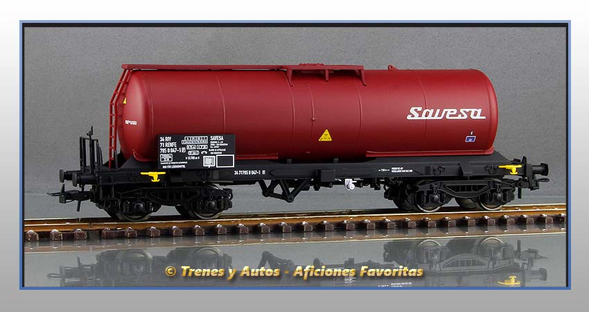 Vagón cisterna "Savesa" - Renfe