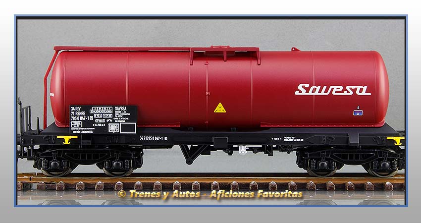 Vagón cisterna "Savesa" - Renfe