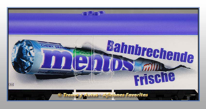 Vagón cerrado refrigerado "Mentos" - Privada