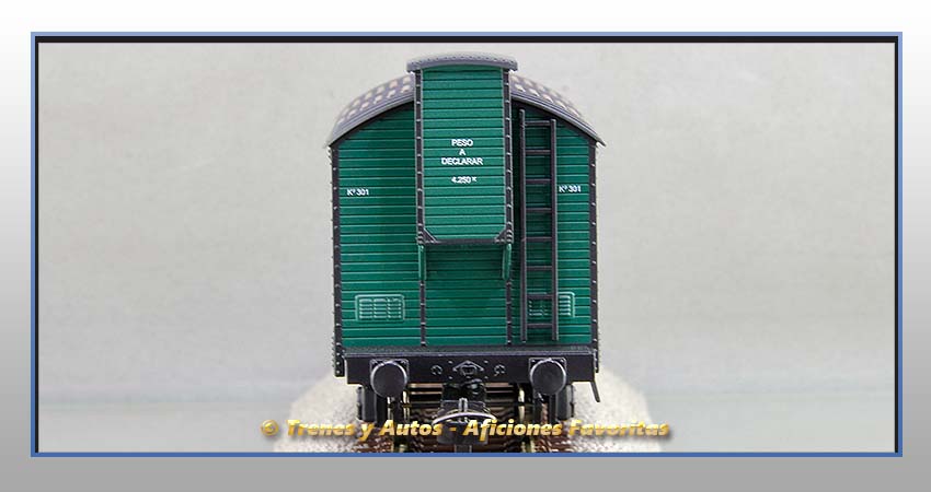 Vagón foudre transporte vino con garita "Felipe Merino Campos" - M.Z.A.