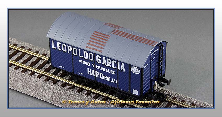 Vagones foudre "Leopoldo García" y "Domingo Eugui" - Norte/M.Z.A.