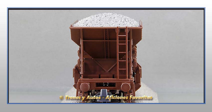 Vagón tolva Talbot Carga grava - ÖBB