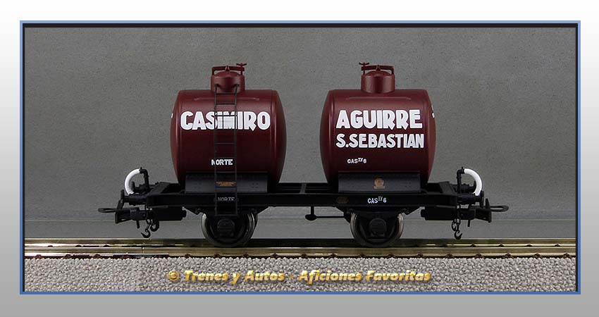 Vagón foudre bicuba "Casimiro Aguirre" - Norte