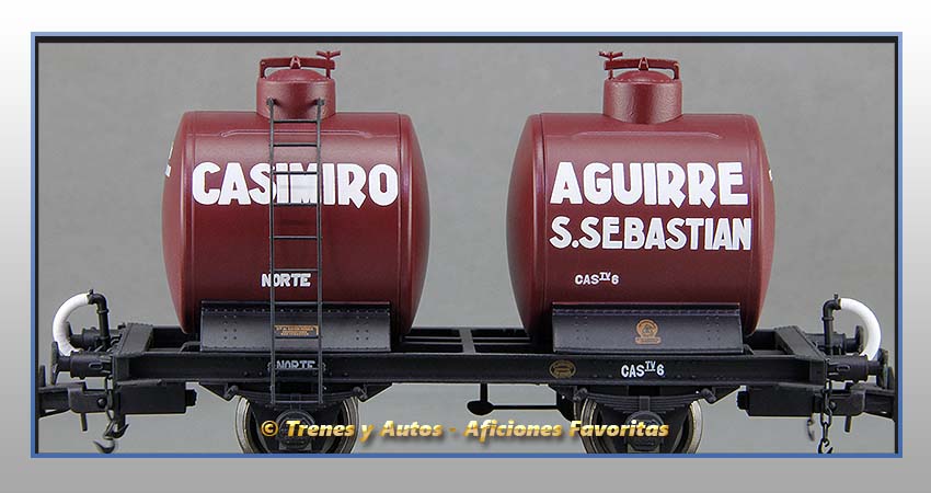 Vagón foudre bicuba "Casimiro Aguirre" - Norte