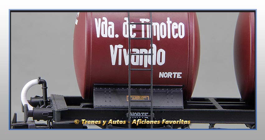 Vagón foudre bicuba "Vda. Timoteo Vivando" - Norte