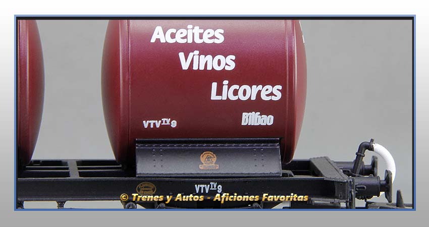 Vagón foudre bicuba "Vda. Timoteo Vivando" - Norte