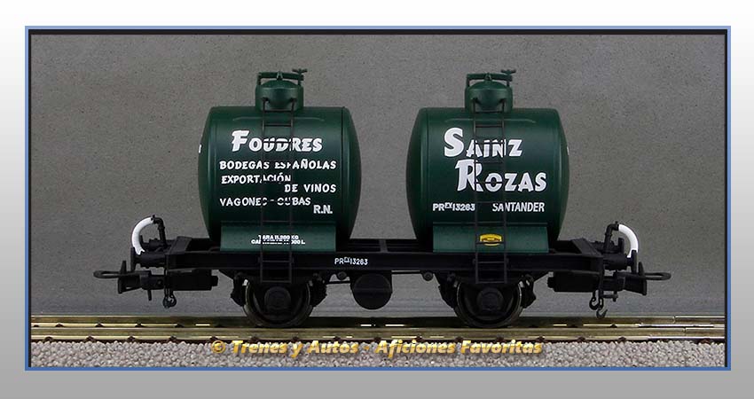 Vagón foudre bicuba "Sainz Rozas" - Renfe