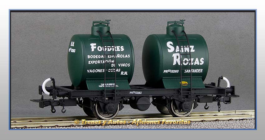 Vagón foudre bicuba "Sainz Rozas" - Renfe