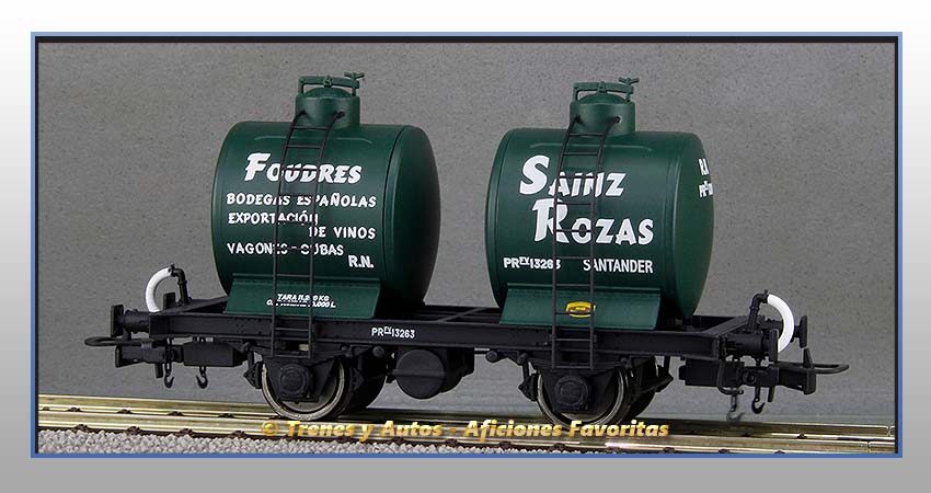 Vagón foudre bicuba "Sainz Rozas" - Renfe