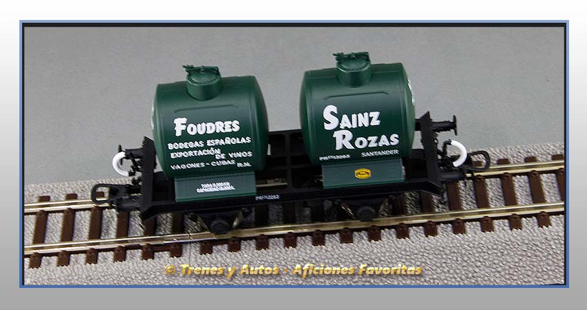 Vagón foudre bicuba "Sainz Rozas" - Renfe