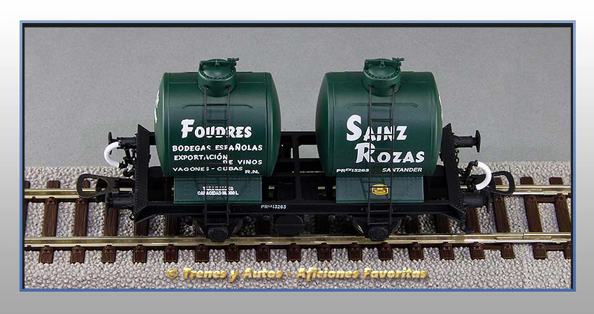 Vagón foudre bicuba "Sainz Rozas" - Renfe