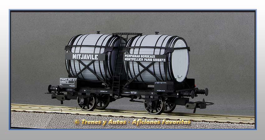 Vagón foudre bicuba "Mit Javile" - SNCF