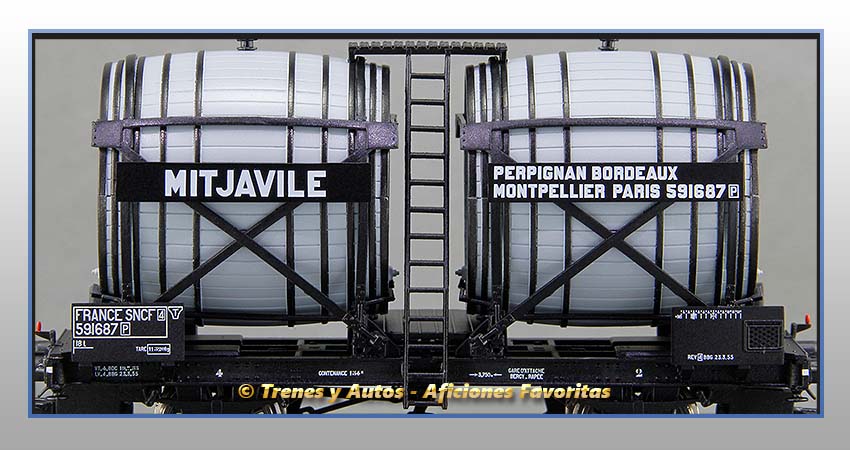 Vagón foudre bicuba "Mit Javile" - SNCF
