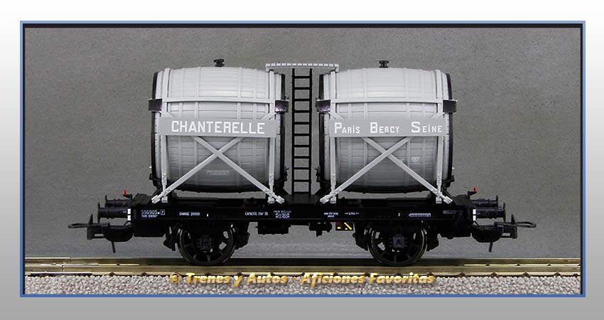 Vagón foudre bicuba "Chanterelle" - SNCF