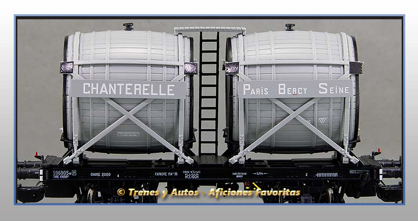 Vagón foudre bicuba "Chanterelle" - SNCF