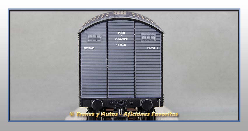 Vagón transporte vino foudre "Egli" - Renfe