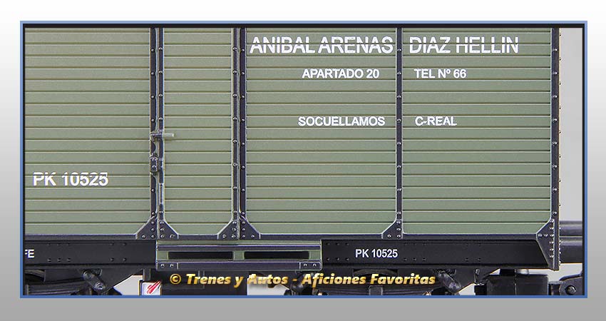 Vagón transporte vino foudre "Aníbal Arenasi" - Renfe