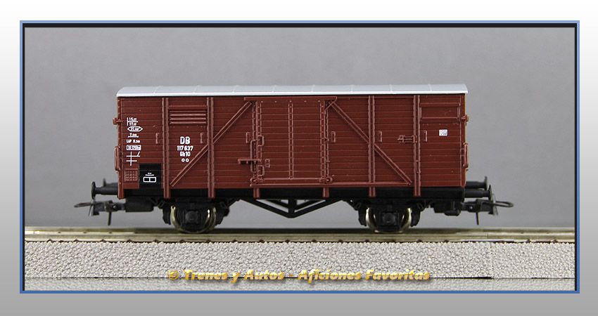 Vagón cerrado Tipo Gh - DB