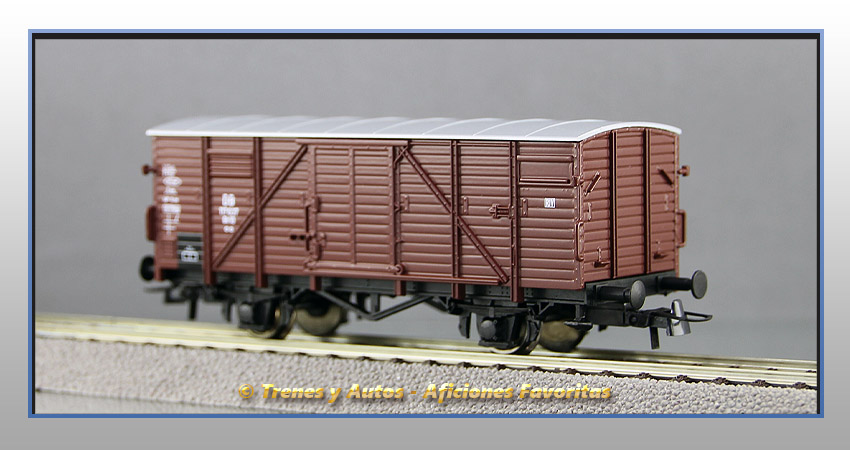 Vagón cerrado Tipo Gh - DB