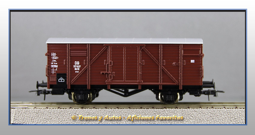 Vagón cerrado Tipo Gh - DB