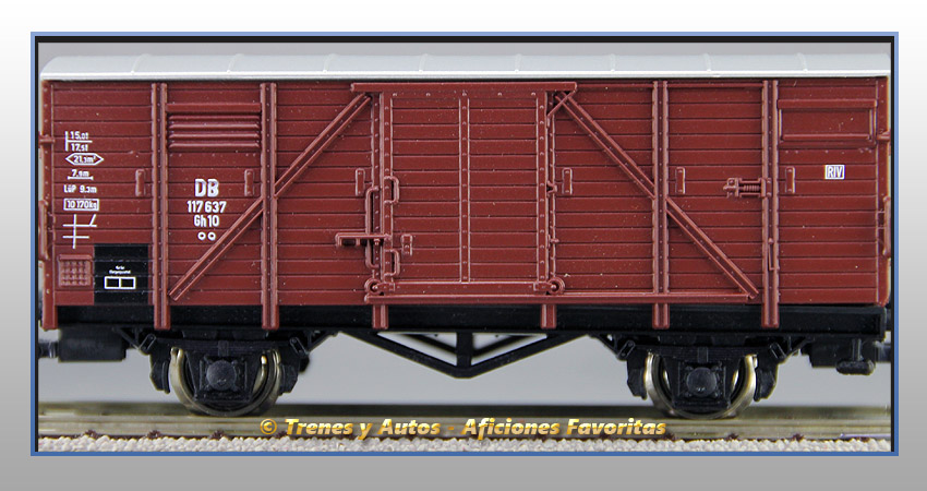Vagón cerrado Tipo Gh - DB