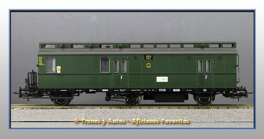 Furgón postal 3-a/12,5 - DRG