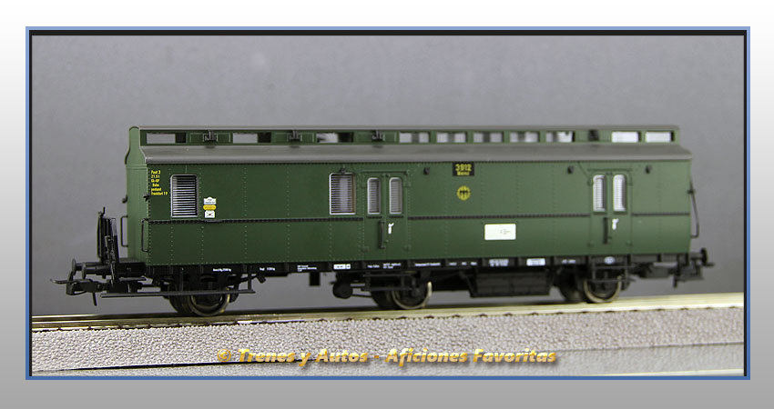 Furgón postal 3-a/12,5 - DRG