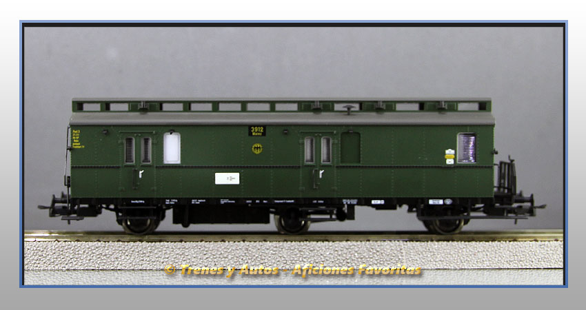 Furgón postal 3-a/12,5 - DRG