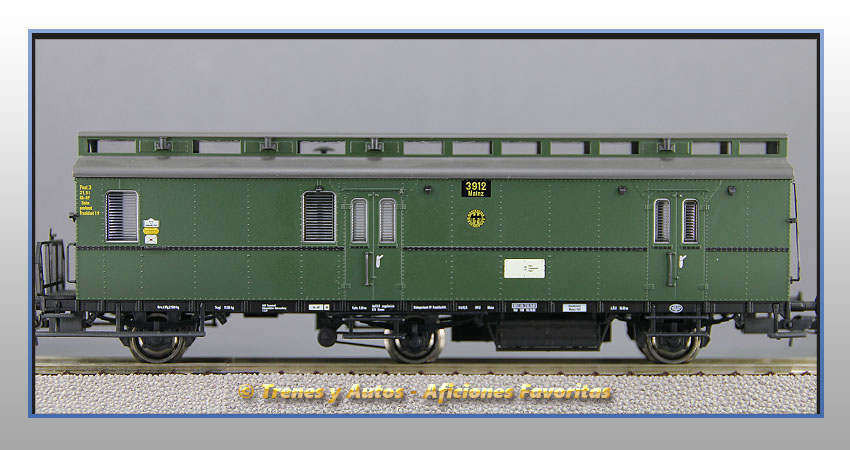 Furgón postal 3-a/12,5 - DRG