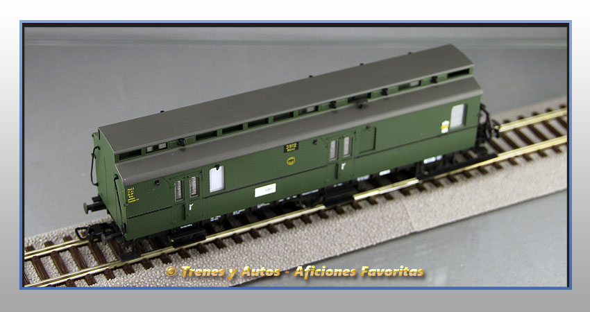 Furgón postal 3-a/12,5 - DRG