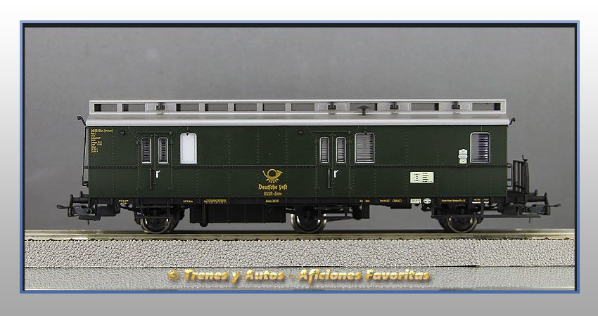 Furgón postal 3-b/12,5 - DRG