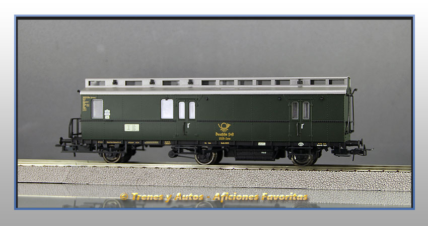 Furgón postal 3-b/12,5 - DRG