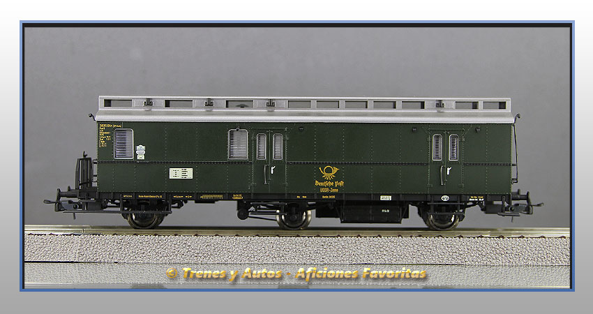 Furgón postal 3-b/12,5 - DRG