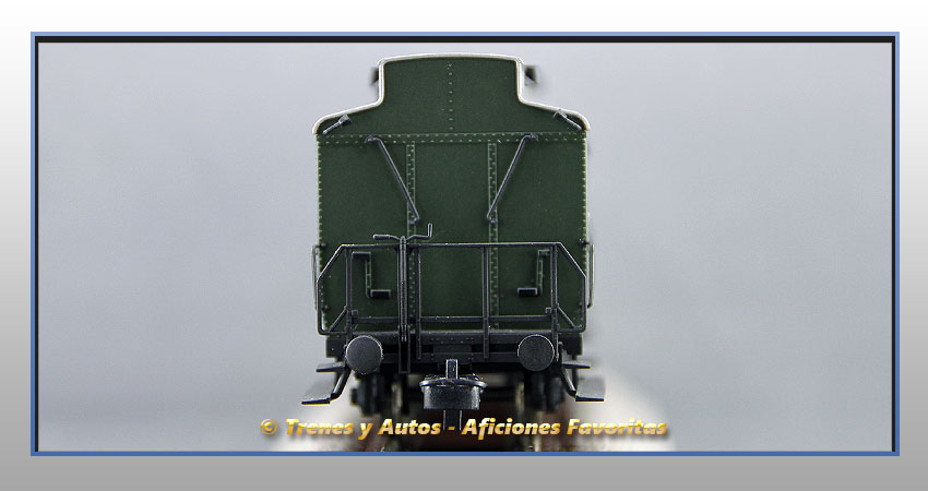 Furgón postal 3-b/12,5 - DRG