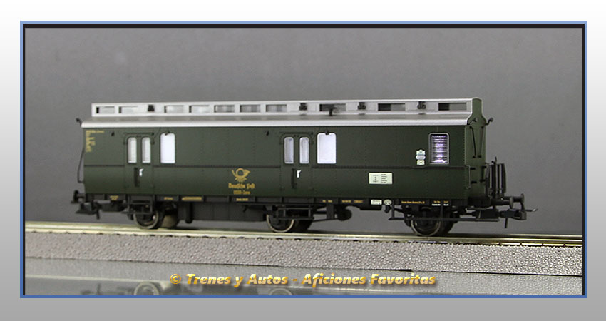 Furgón postal 3-b/12,5 - DRG