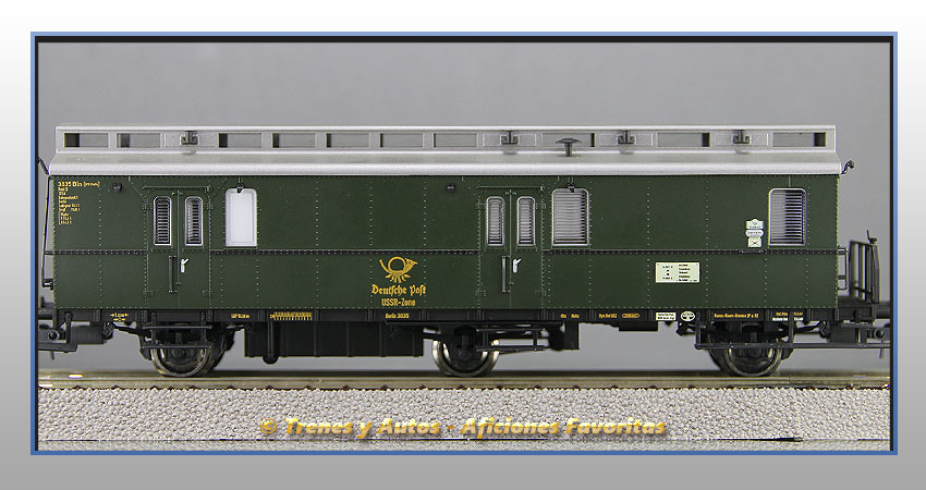 Furgón postal 3-b/12,5 - DRG