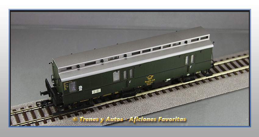 Furgón postal 3-b/12,5 - DRG