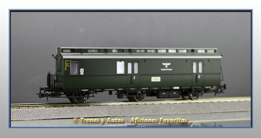 Furgón postal 3-b/12,5 - DRG