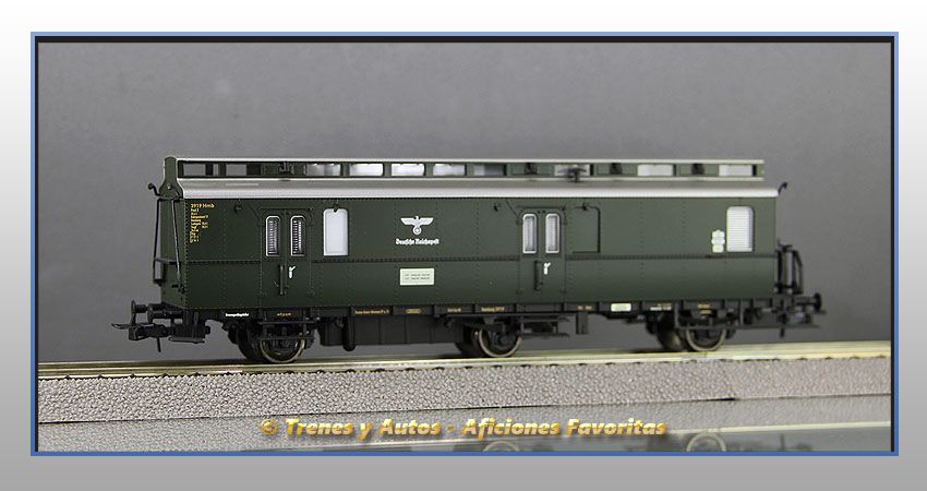 Furgón postal 3-b/12,5 - DRG