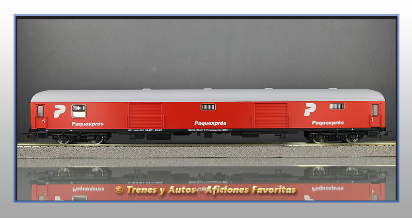 Furgón D8 "Paquexprés" - Renfe