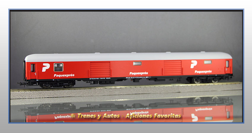 Furgón D8 "Paquexprés" - Renfe