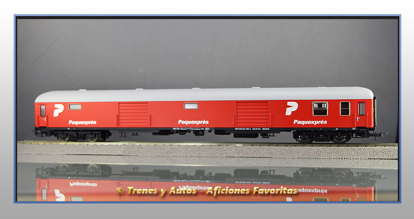 Furgón D8 "Paquexprés" - Renfe