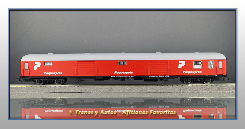 Furgón D8 "Paquexprés" - Renfe