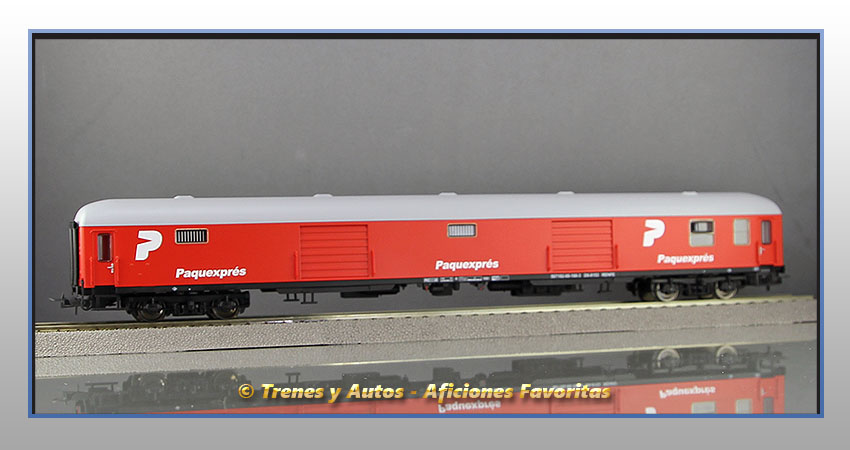 Furgón D8 "Paquexprés" - Renfe