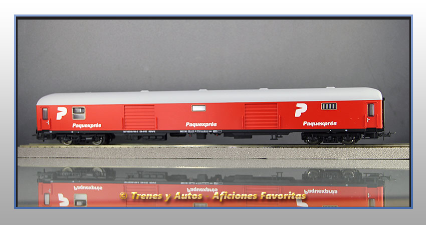Furgón D8 "Paquexprés" - Renfe