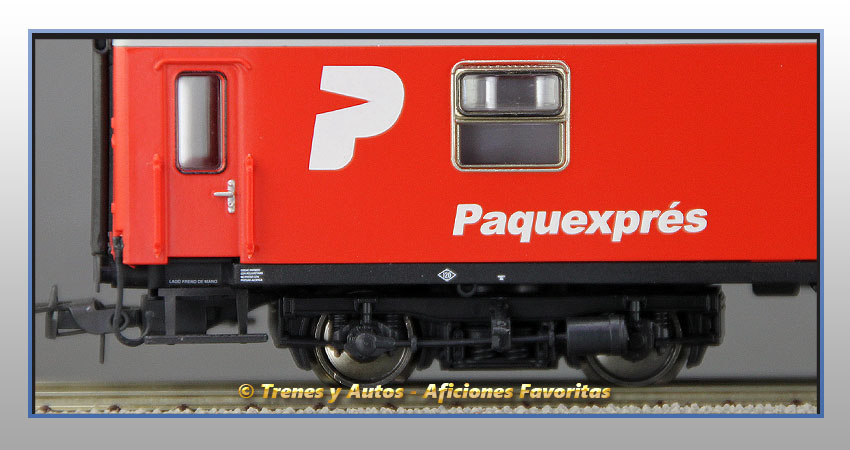 Furgón D8 "Paquexprés" - Renfe
