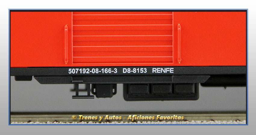 Furgón D8 "Paquexprés" - Renfe