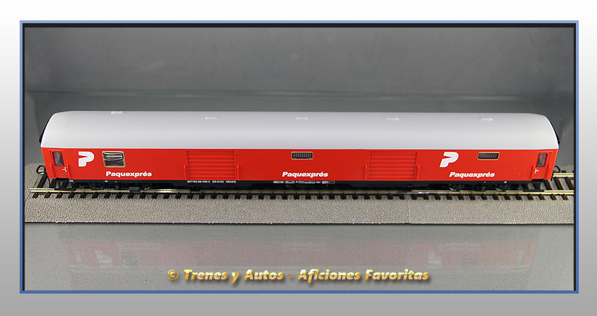 Furgón D8 "Paquexprés" - Renfe