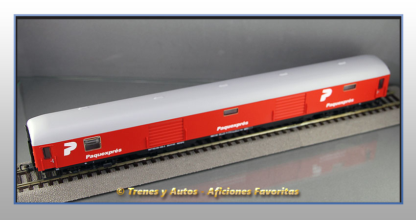 Furgón D8 "Paquexprés" - Renfe